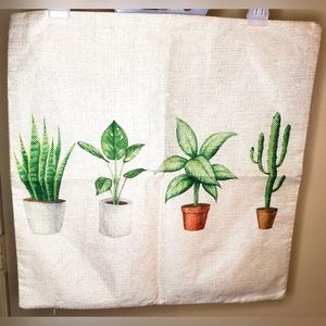 18x18 Houseplants Pillowcase